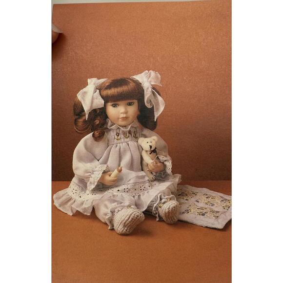 Yesterday’s Child Doll “Chelsea” with Bear & Quilt - NIB